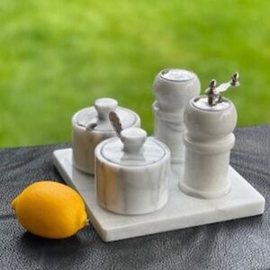 Marble Salt and Pepper Grinder